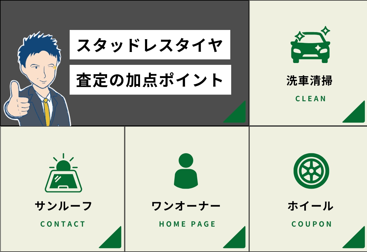 スタッドレスは邪魔？車買取で同時売却は可能だが査定額に影響ナシ 