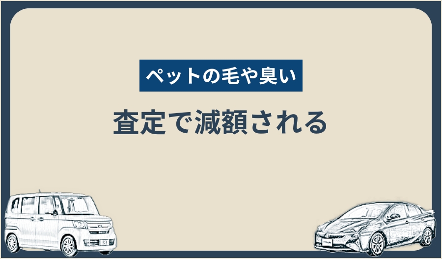 ペットの毛や臭い