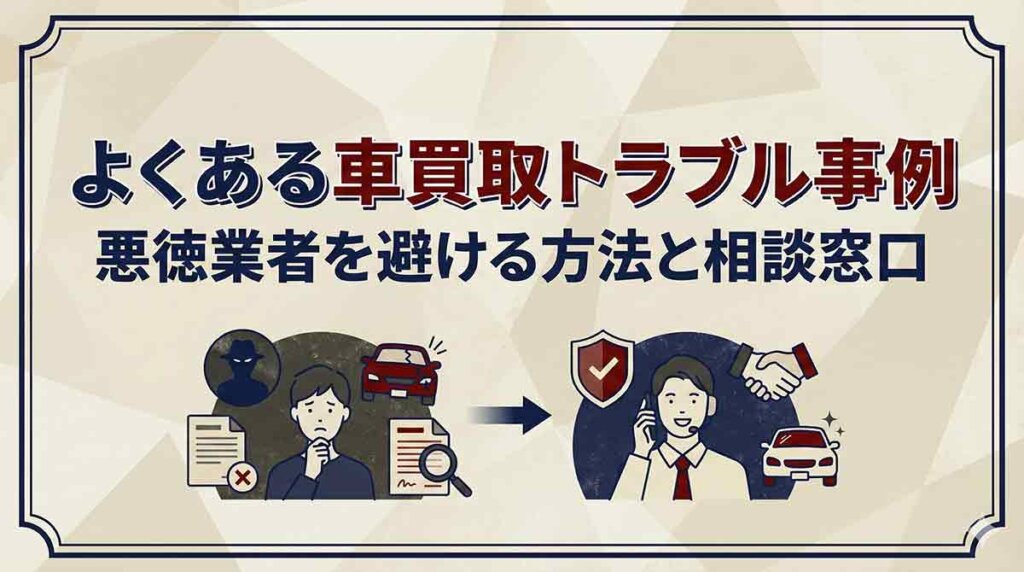 よくある車買取トラブル事例
